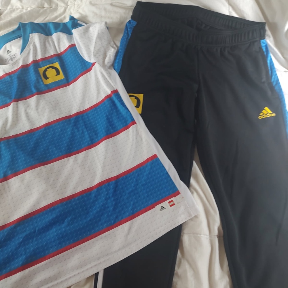 Adidas “Lego Edition” Jogging suit.